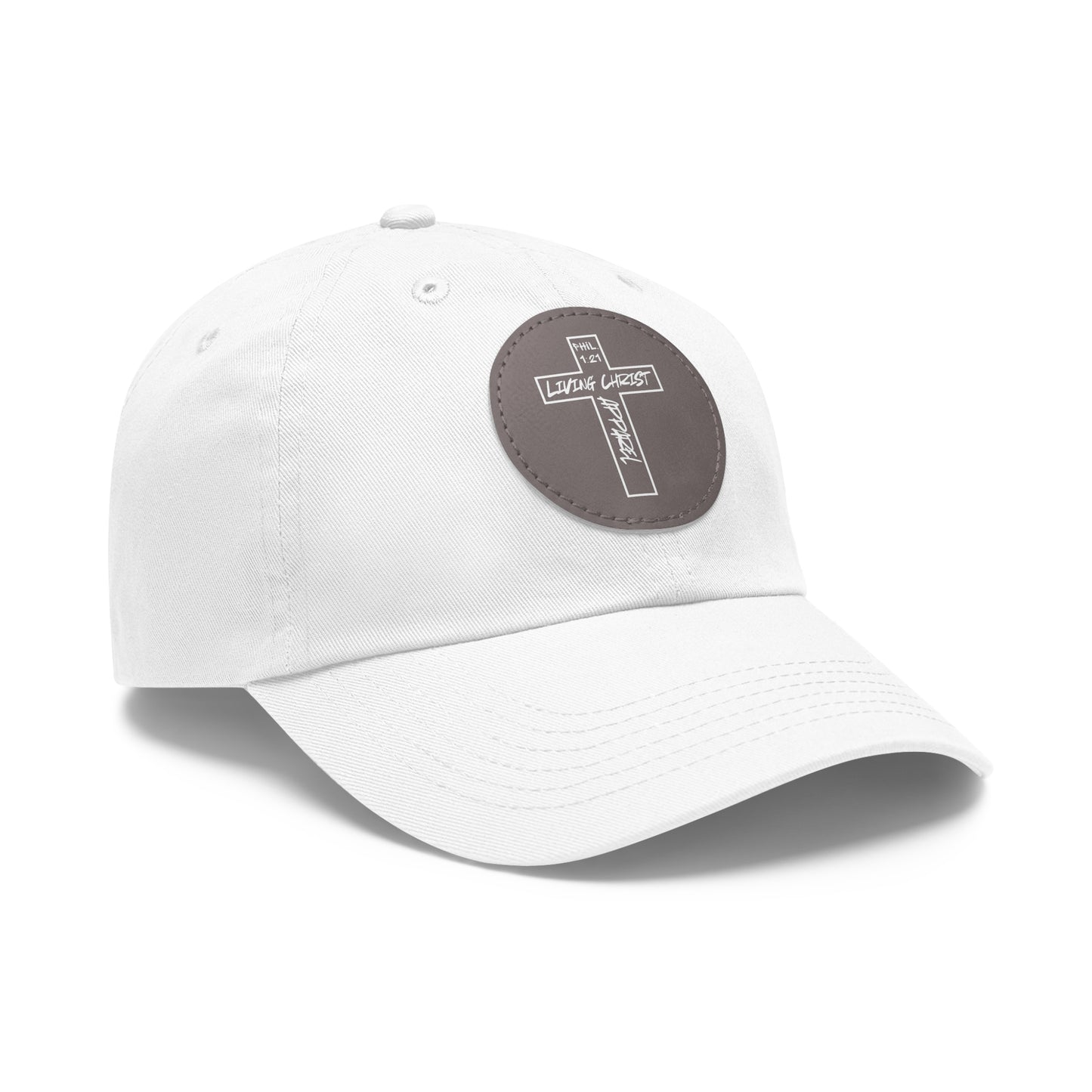 Living Christ Apparel Hat with Leather Patch