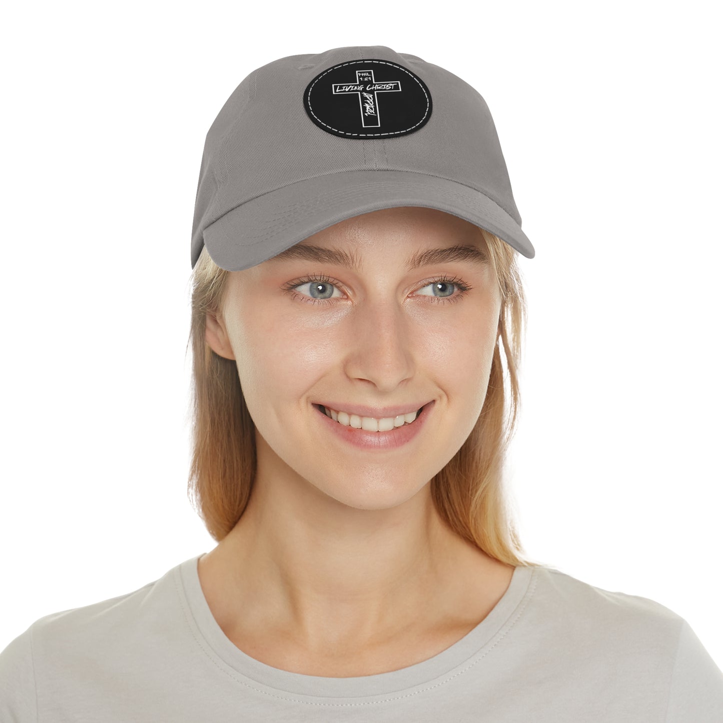 Living Christ Apparel Hat with Leather Patch