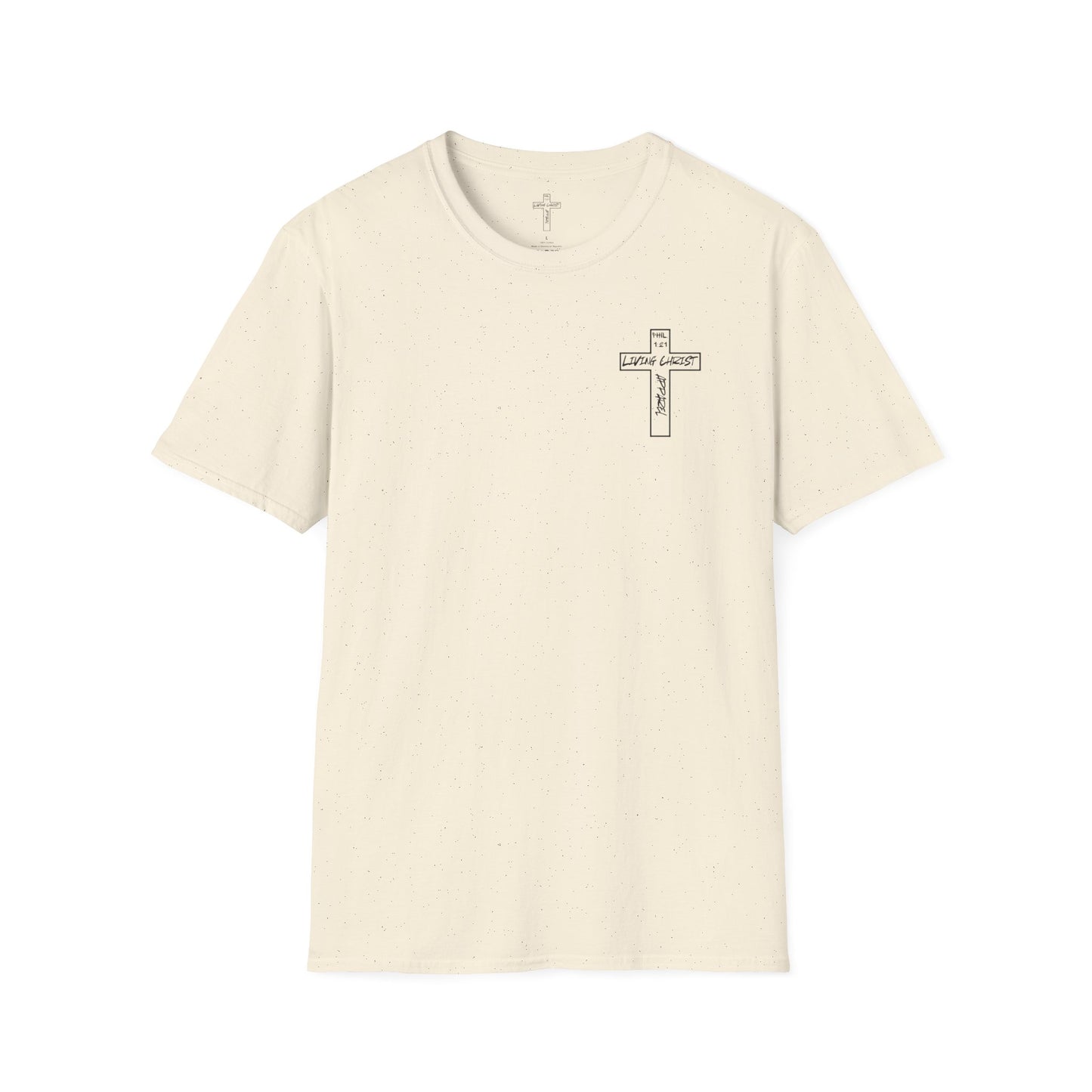 Living Christ Apparel Unisex T-Shirt Cross Logo