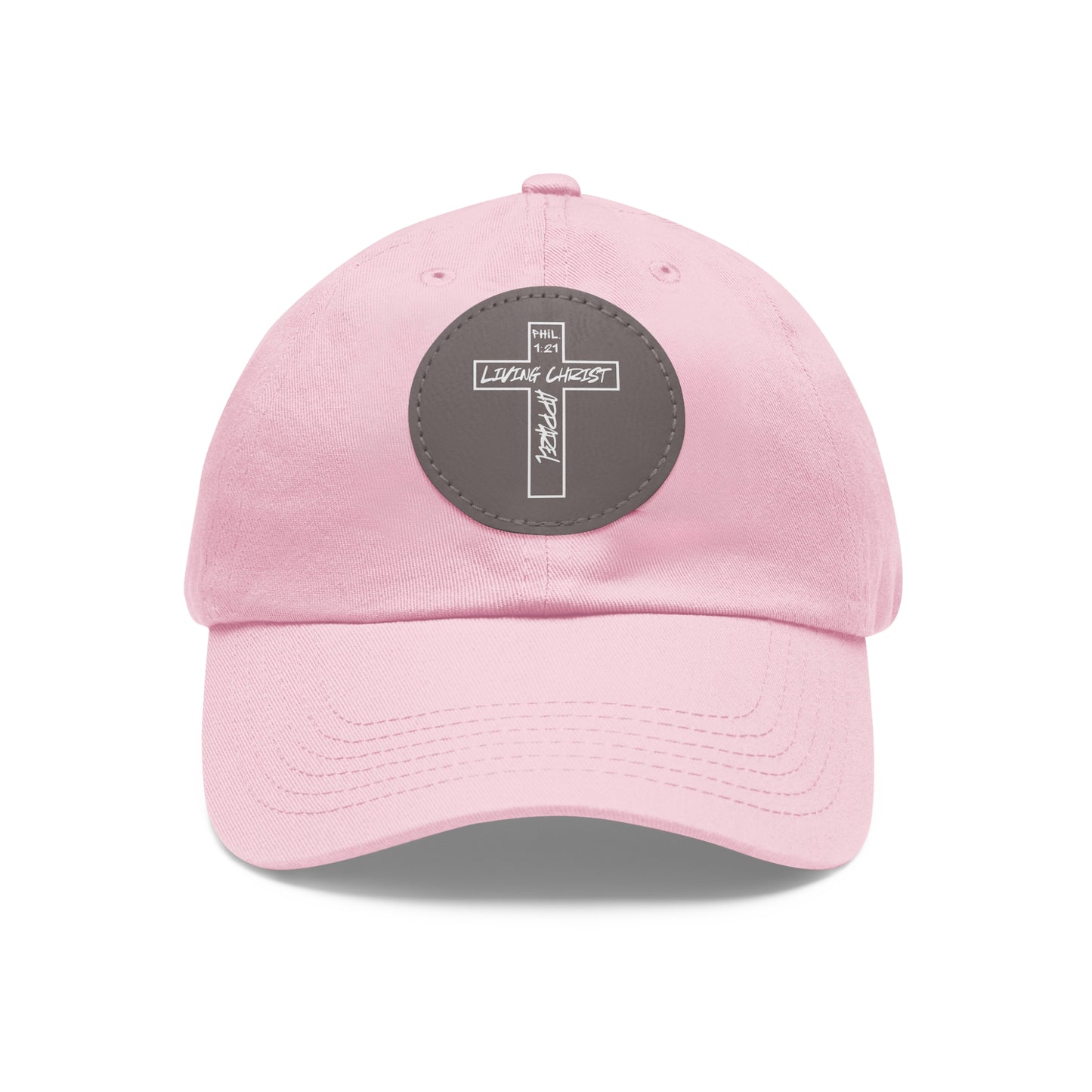 Living Christ Apparel Hat with Leather Patch