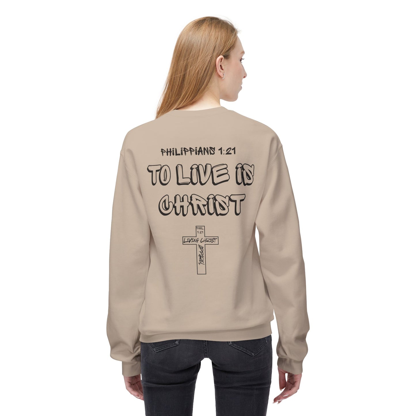 Jesus Loves You Most Living Christ Apparel Softstyle Fleece Crewneck Sweatshirt