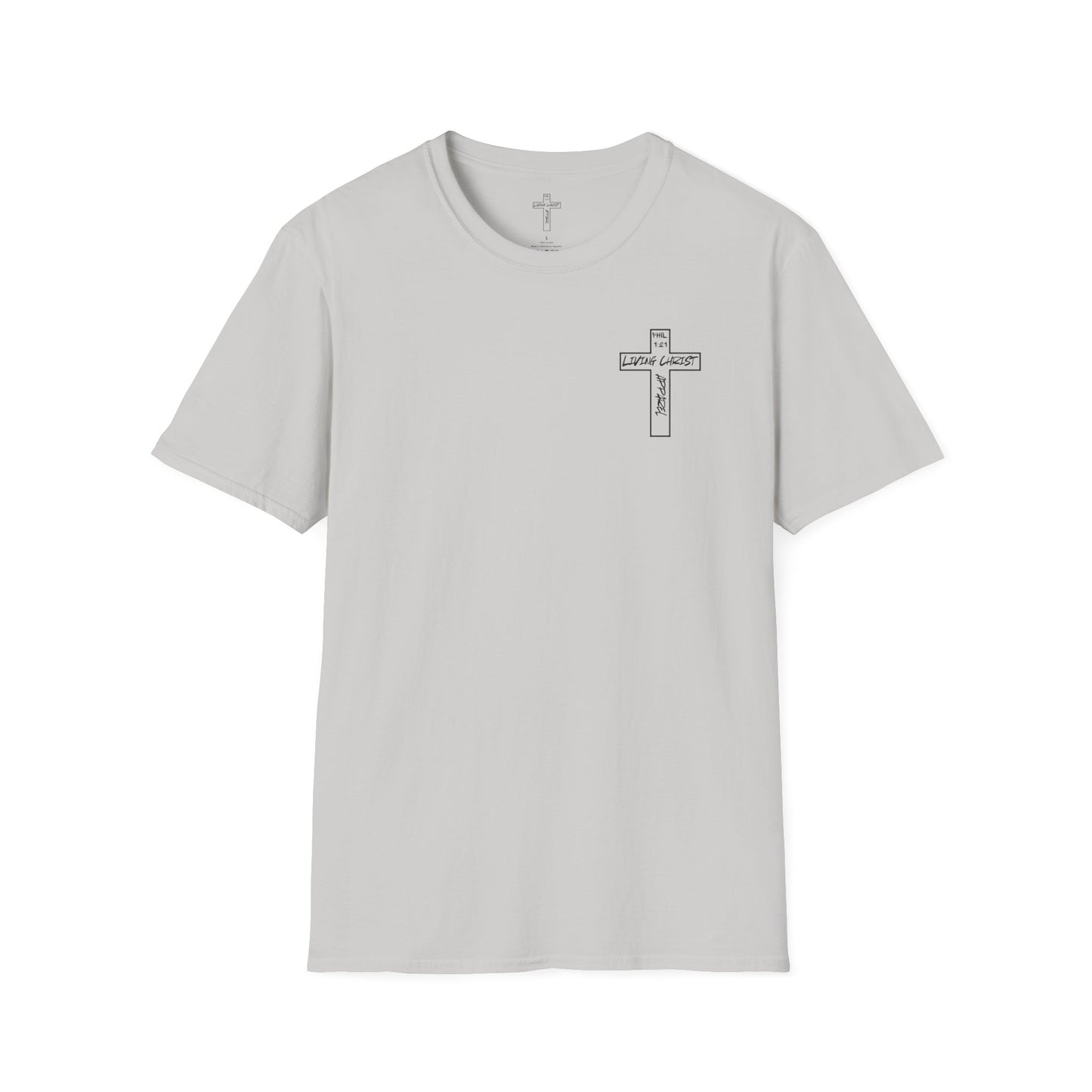 Living Christ Apparel Unisex T-Shirt Cross Logo