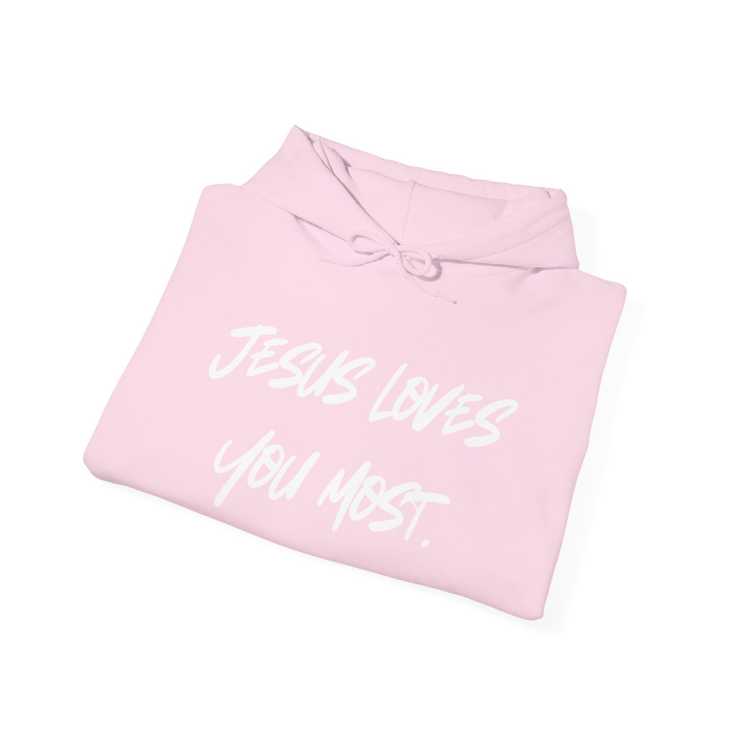 Jesus Loves You Most Living Christ Apparel Hoodie