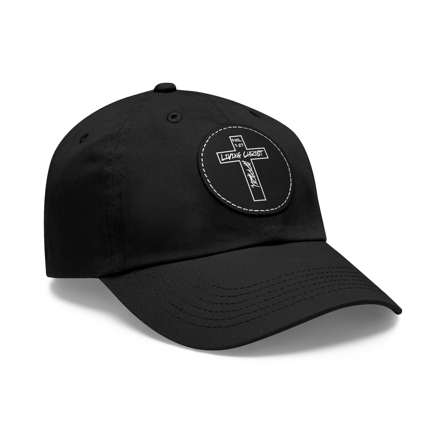 Living Christ Apparel Hat with Leather Patch