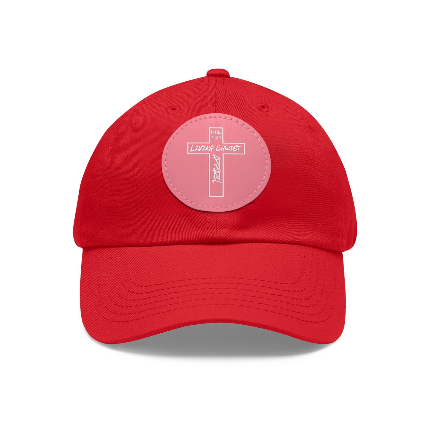 Living Christ Apparel Hat with Leather Patch