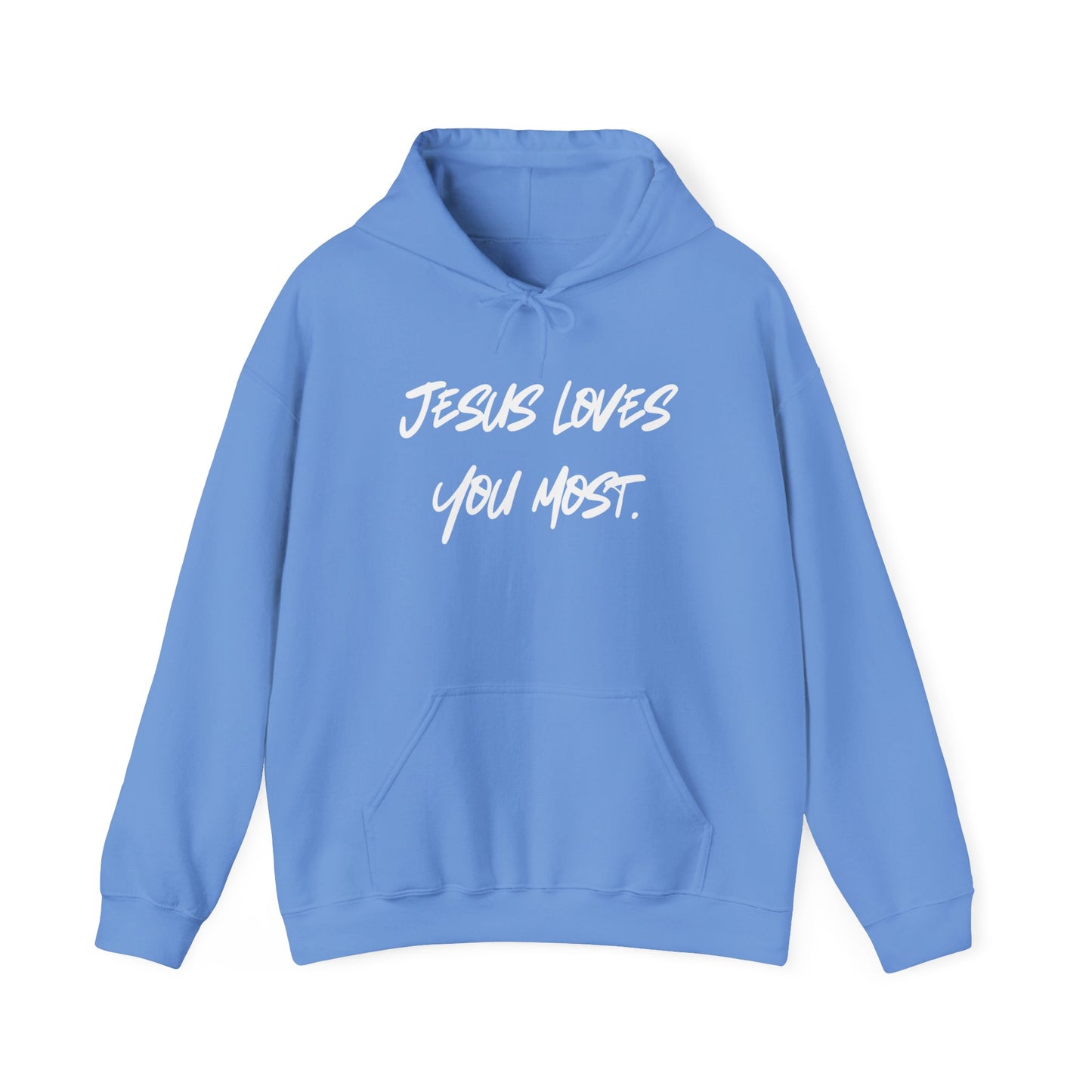 Jesus Loves You Most Living Christ Apparel Hoodie