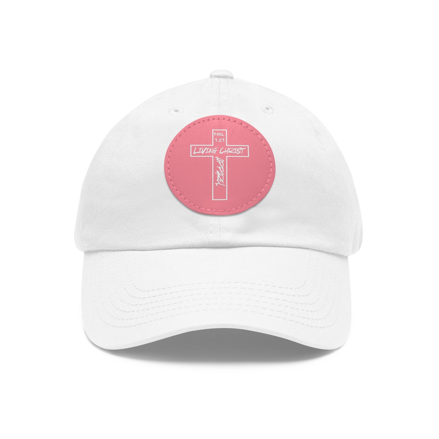 Living Christ Apparel Hat with Leather Patch