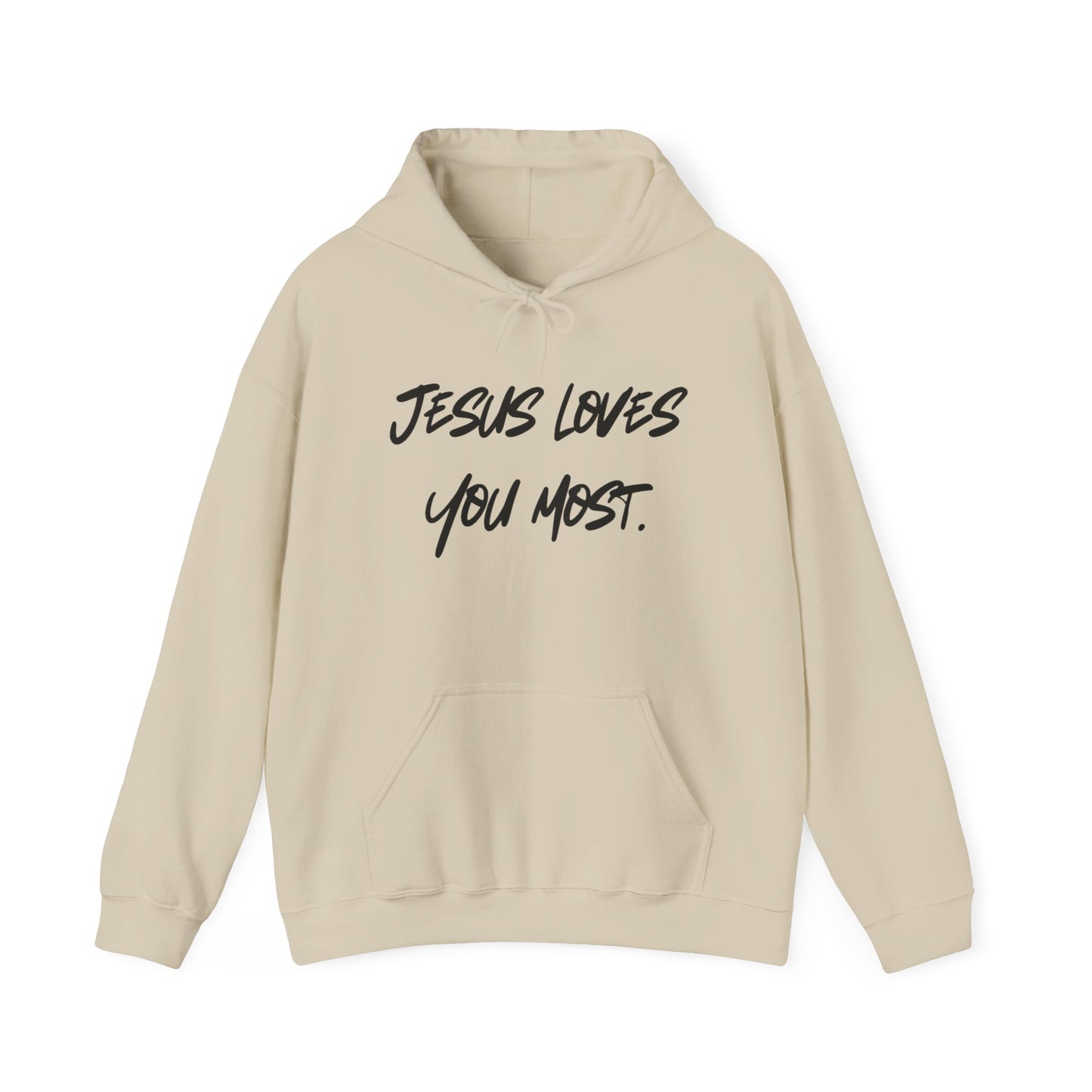 Jesus Loves You Most Living Christ Apparel Hoodie