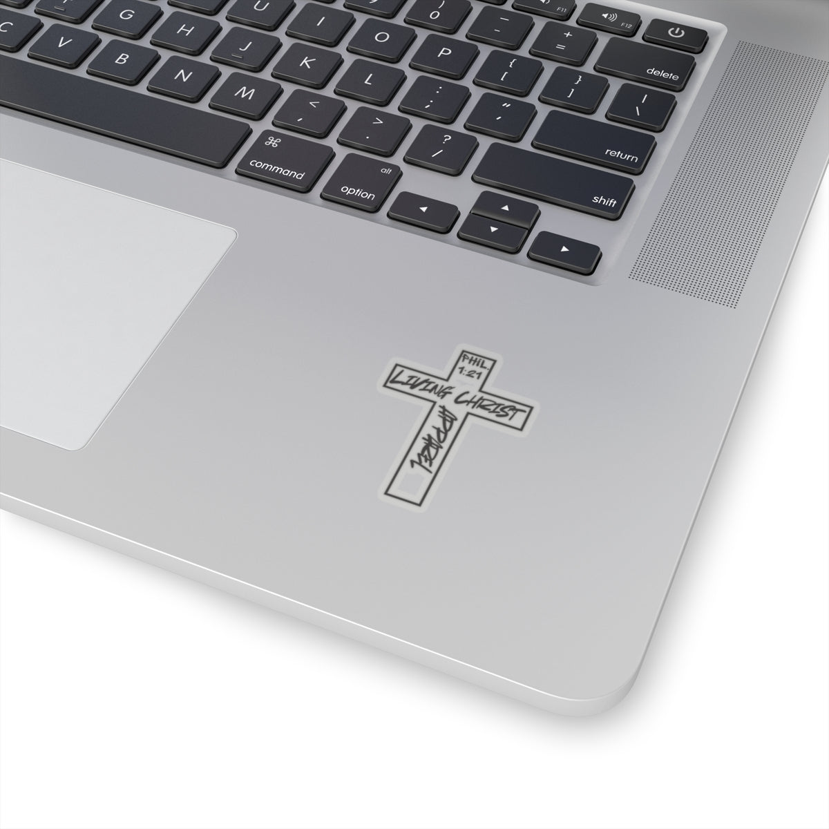 Living Christ Apparel Cross Logo Stickers