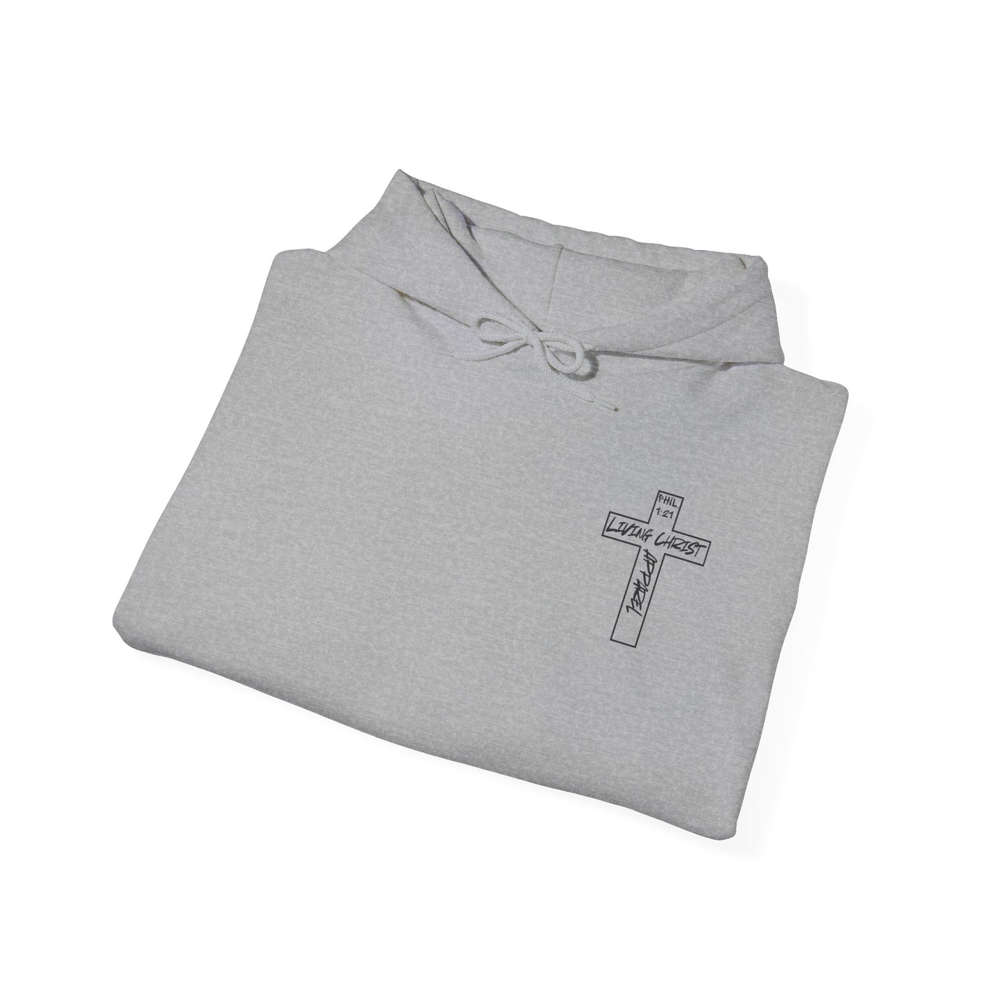 Living Christ Apparel Unisex Hoodie Cross Logo