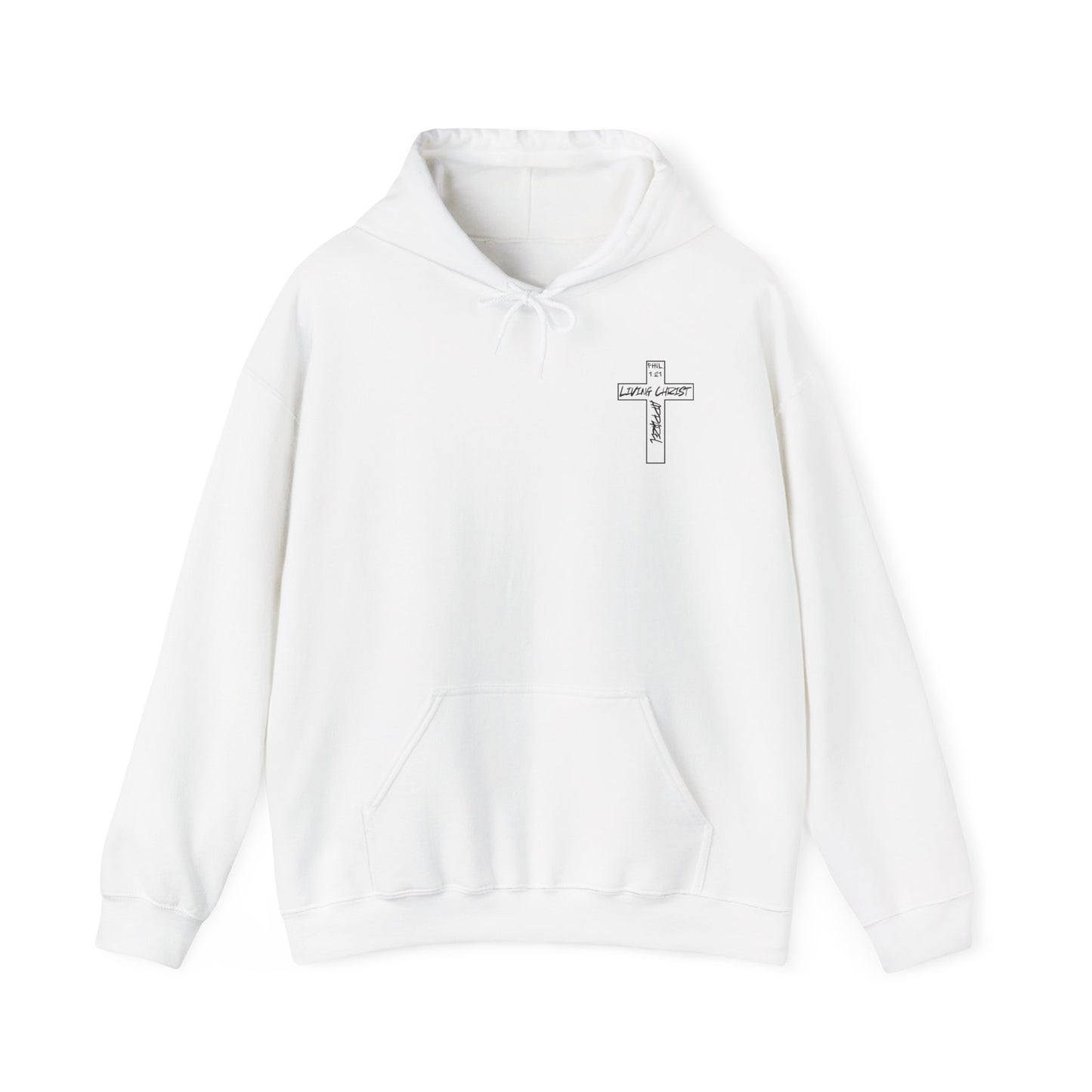 Living Christ Apparel Unisex Hoodie Cross Logo