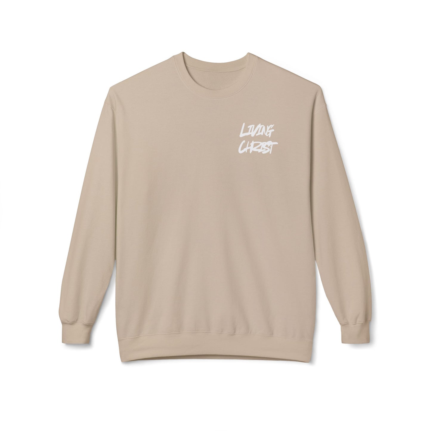 Living Christ Apparel Softstyle Fleece Crewneck Sweatshirt