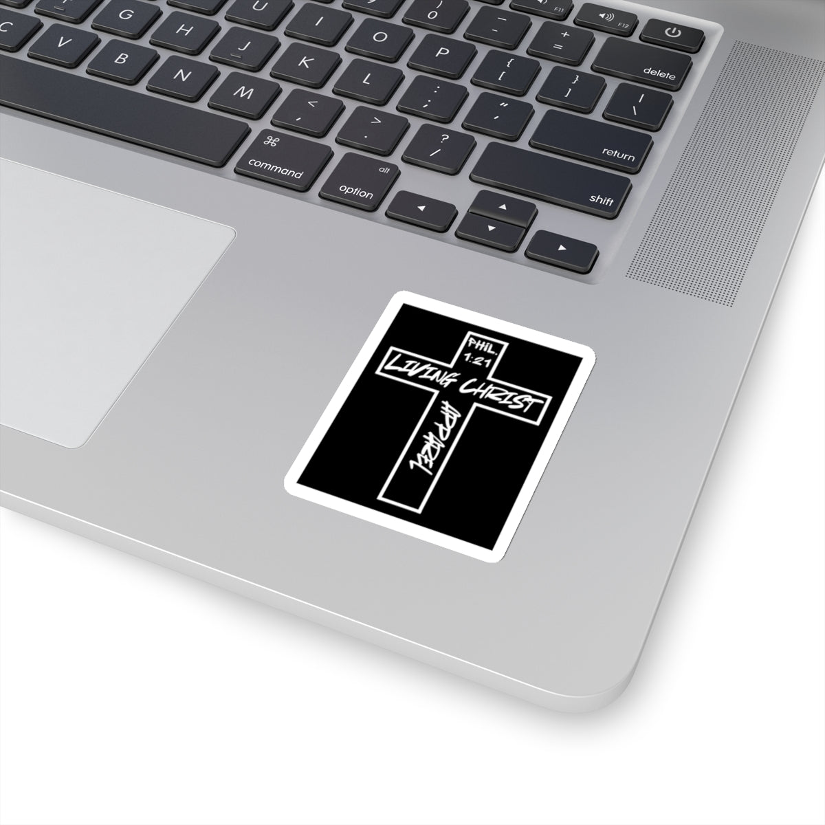 Living Christ Apparel Cross Logo Stickers