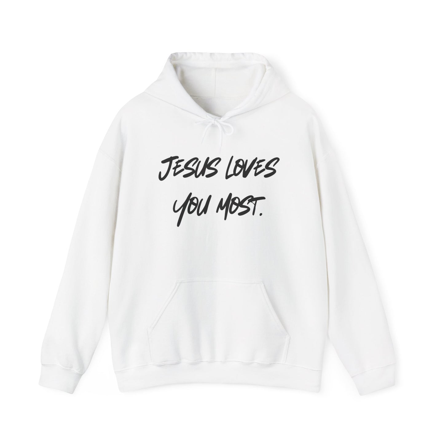 Jesus Loves You Most Living Christ Apparel Hoodie