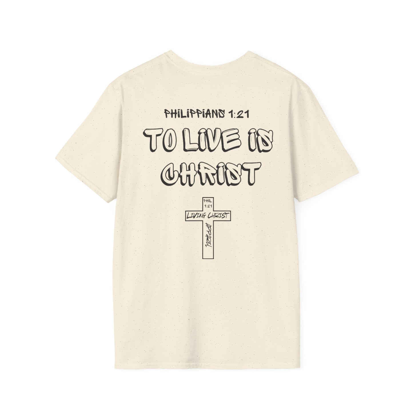 Living Christ Apparel Unisex T-Shirt Cross Logo