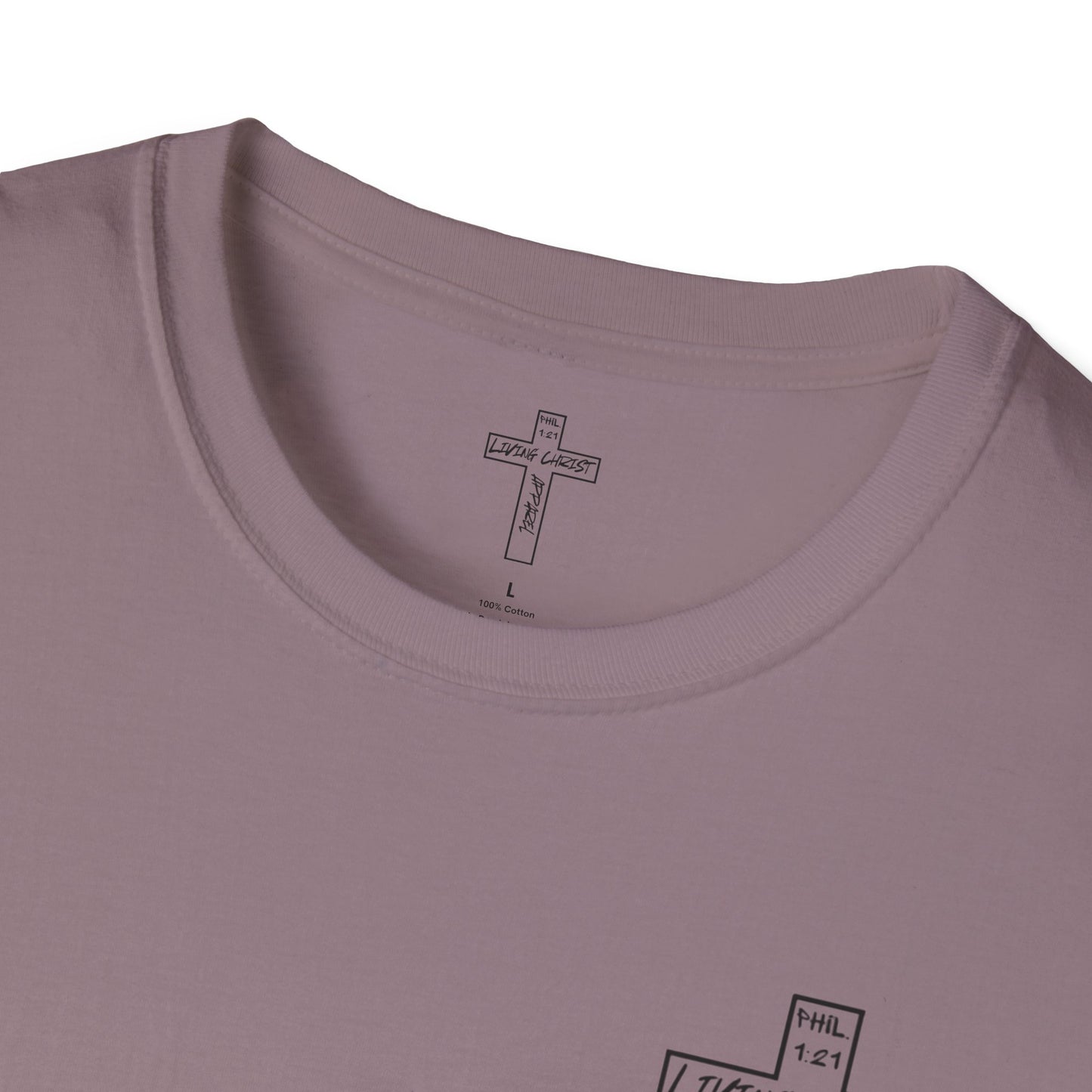 Living Christ Apparel Unisex T-Shirt Cross Logo