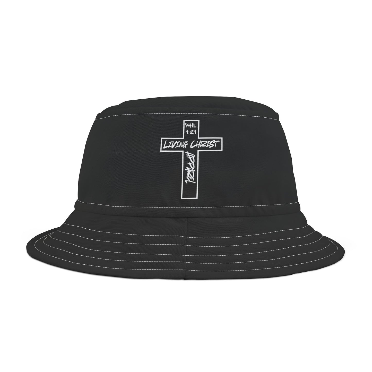 Living Christ Apparel Bucket Hat (Black)