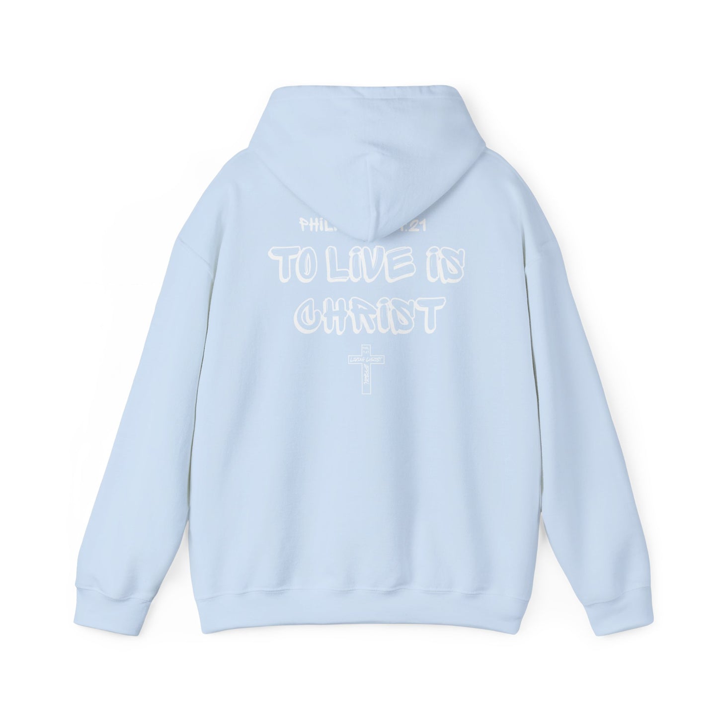 Living Christ Apparel Unisex Hoodie Cross Logo