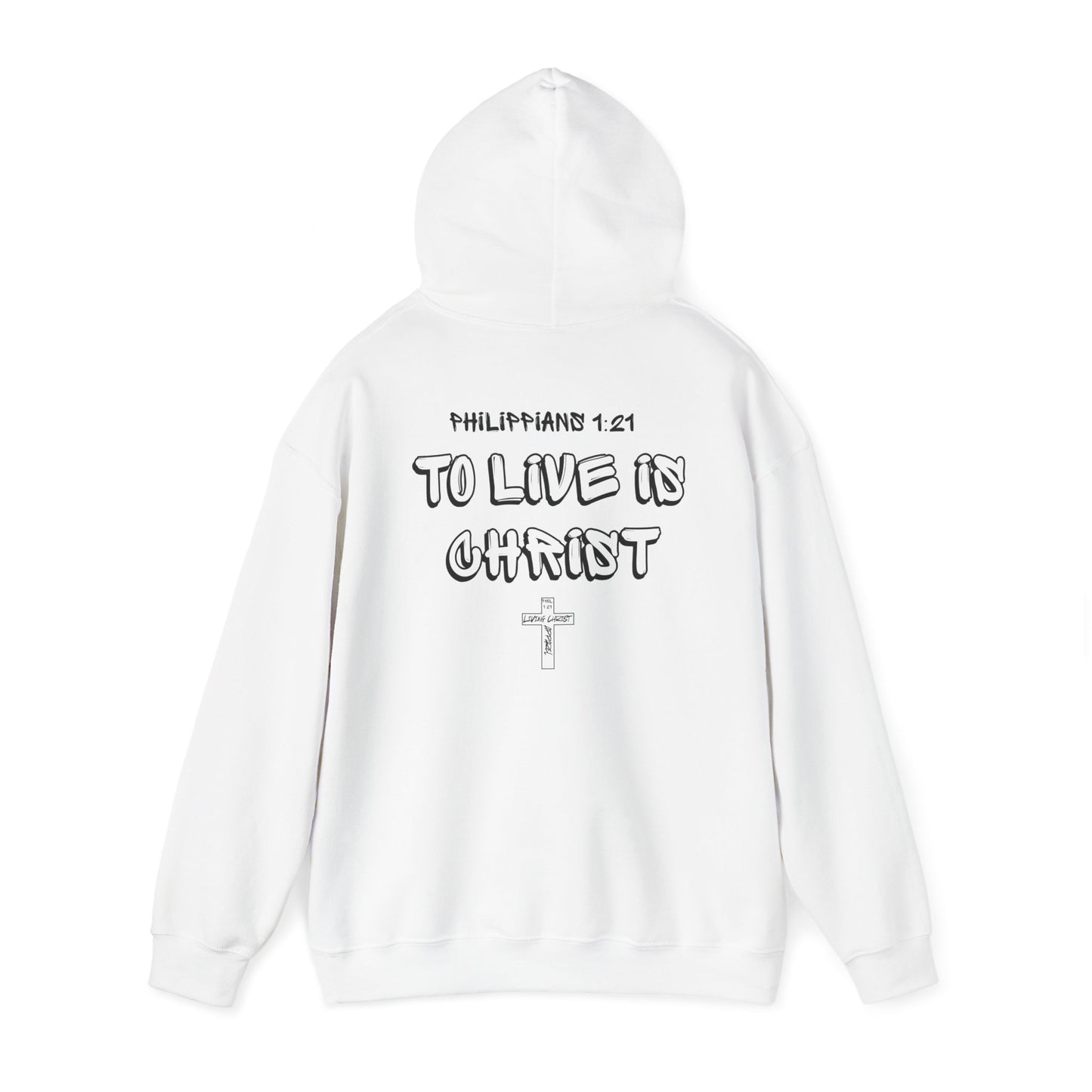 Living Christ Apparel Unisex Hoodie Cross Logo