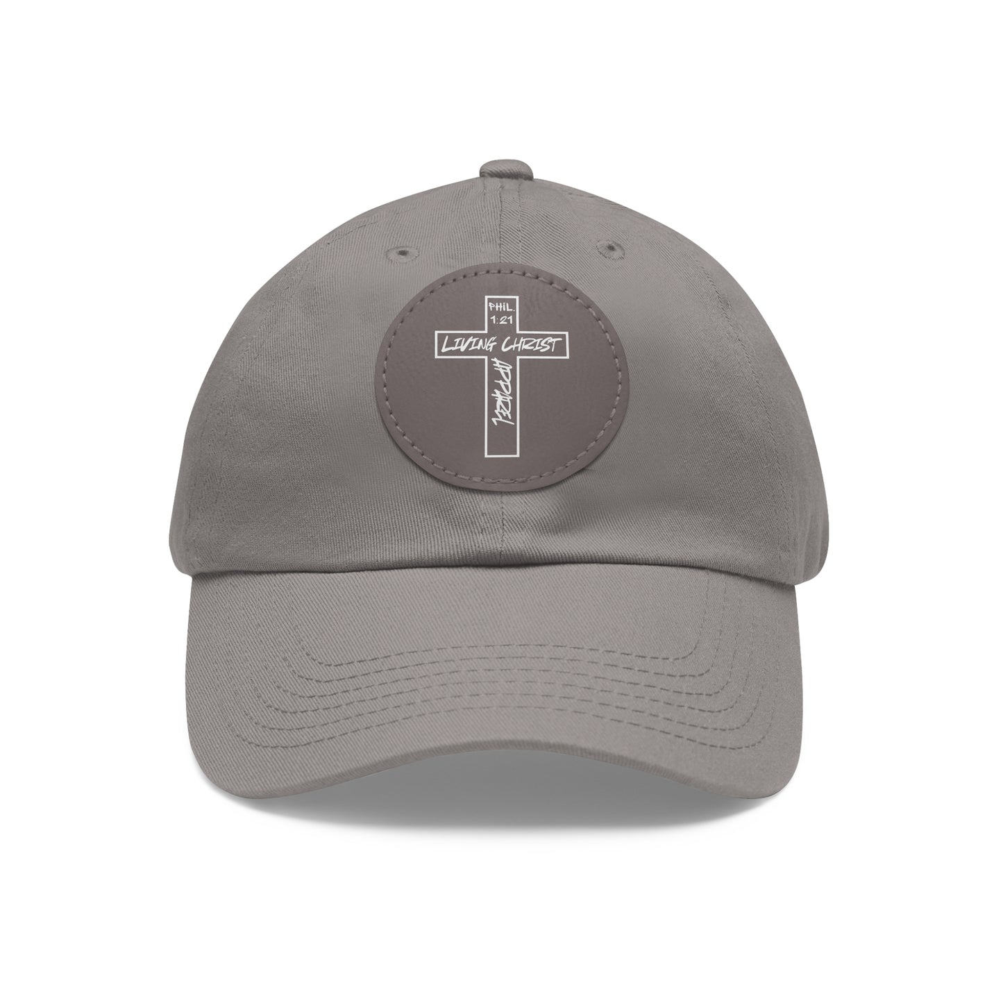 Living Christ Apparel Hat with Leather Patch