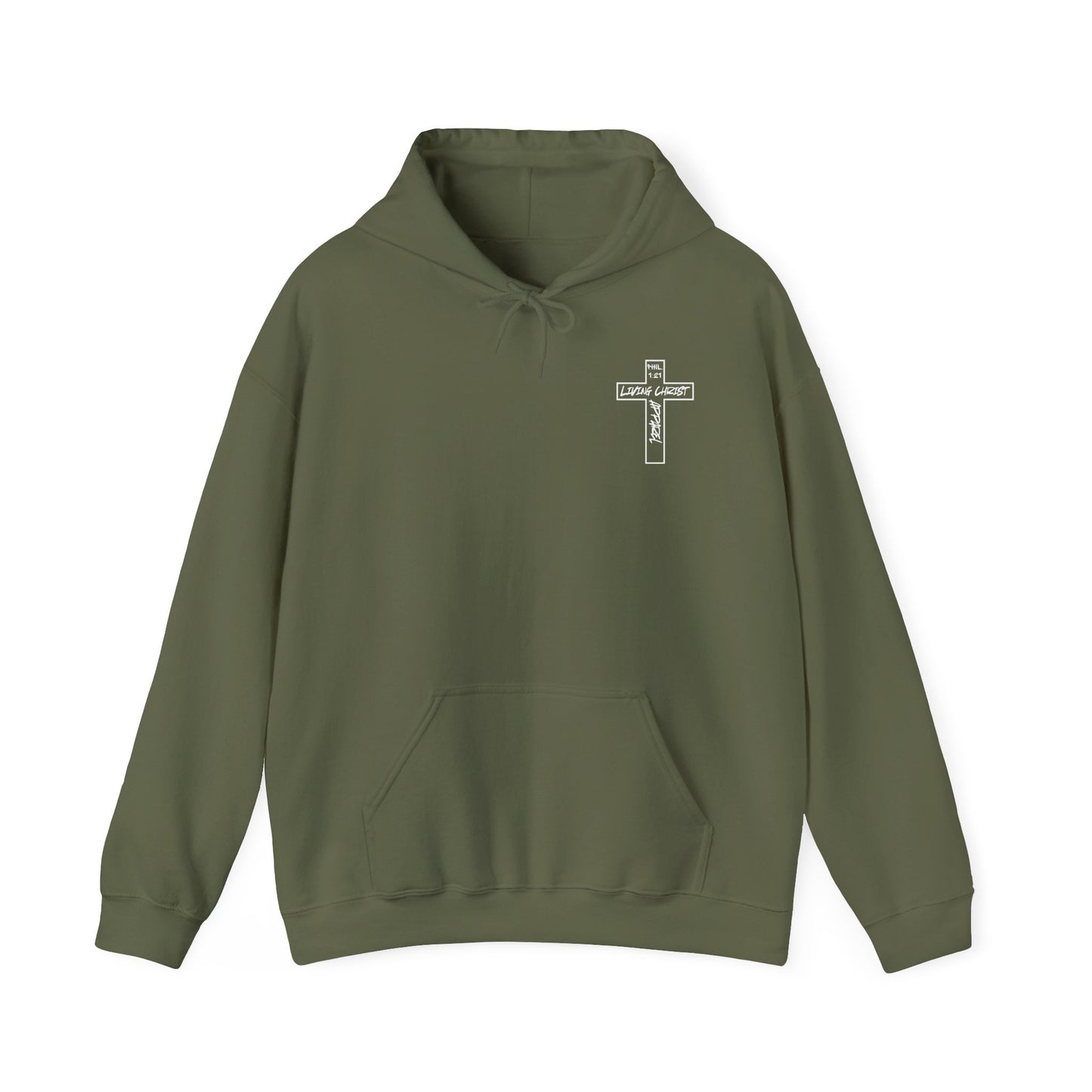 Living Christ Apparel Unisex Hoodie Cross Logo